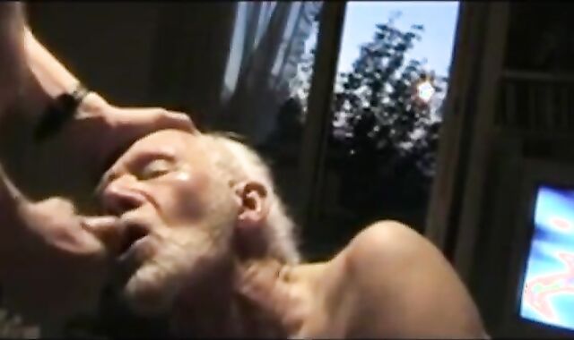 Grandpa Sucking Off a Hunk 2