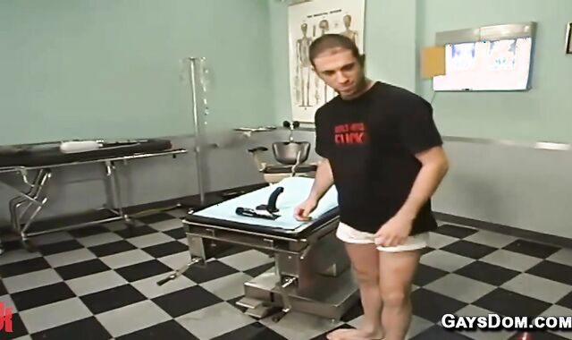 Gay Machine Anal Exam Solo Male