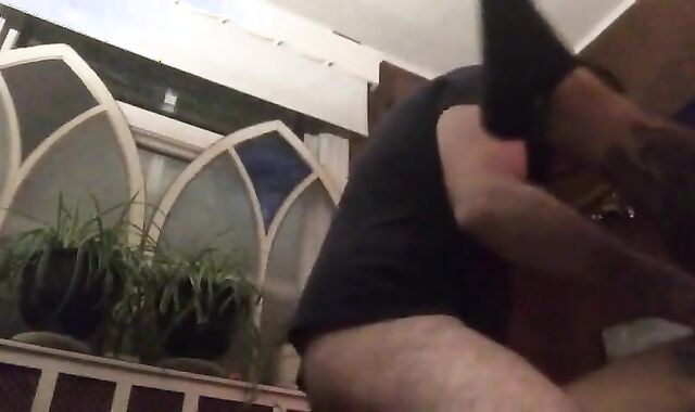 Big Bear Breeds Tattooed Prisoner Bareback