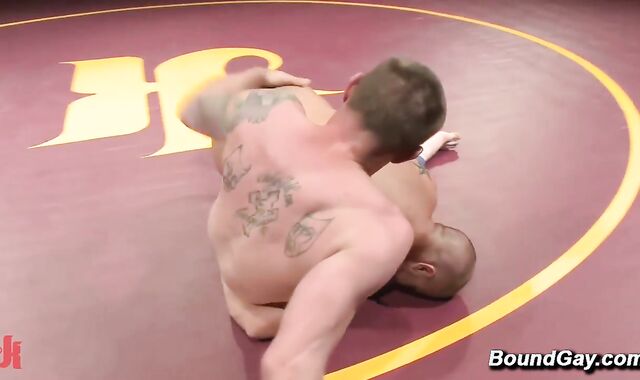 Muscular Jockstrap Wrestling Anal Win