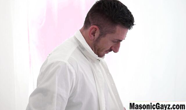 New masonic member anal fucked by rich Master