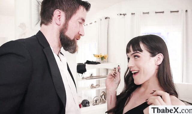 Fucking my spoiled brat TS sugarbaby