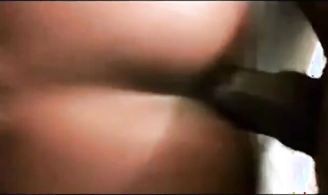 Big Black Cock Bareback Amateur Gapes on Huge Dick