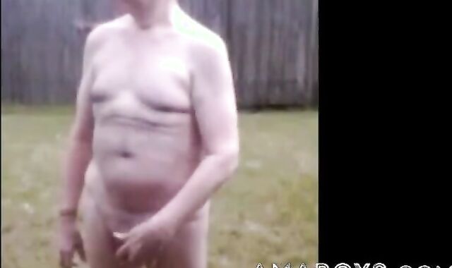 Naked Mature Men Outdoors on Cam 2