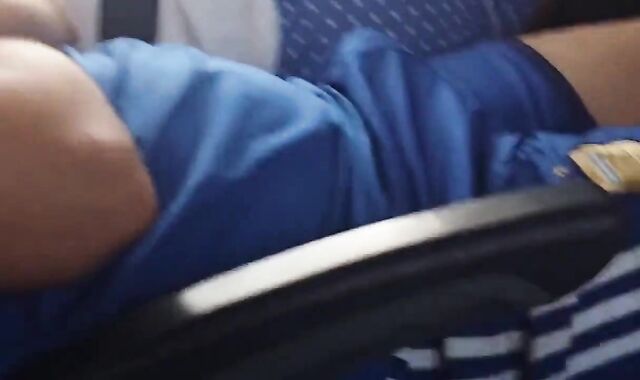 Big-Cock Daddy's Bulge on the Bus 2