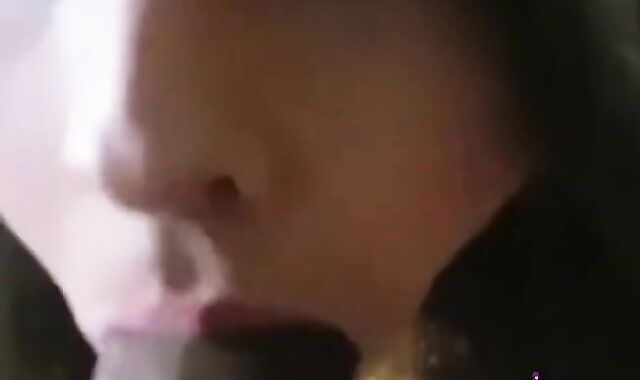 Street Blowjob by Amateur Couple