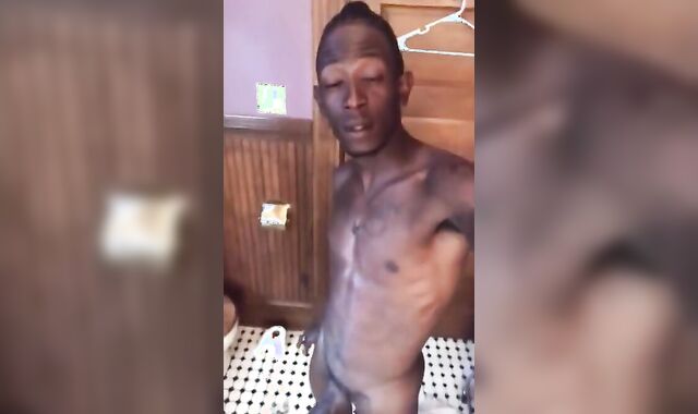 Black Smoker With a Huge Cock