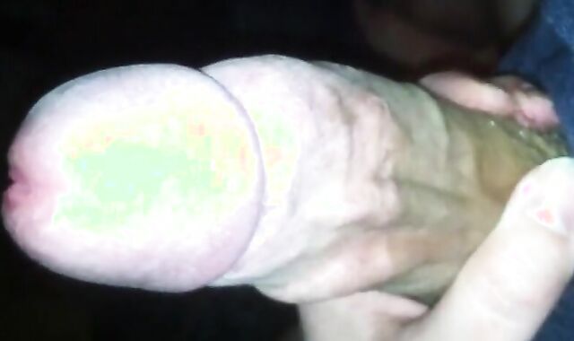 Fat Monster Cock Gets Jerked by a Twink in Bed 2