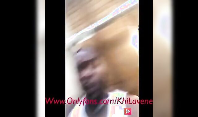 Khi Lavene: Big Black Cock for Daddy's Barber Shop 3