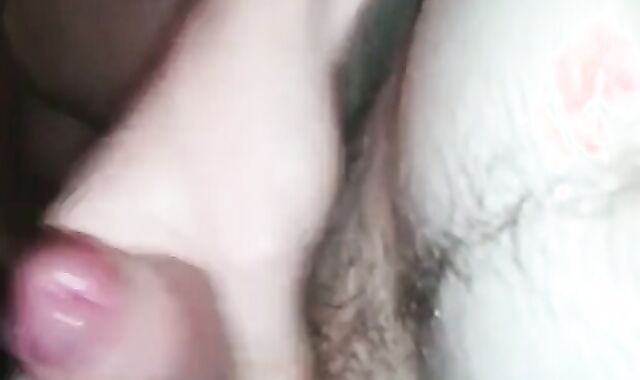 Stretching and milking my foreskin with a big cum explosion