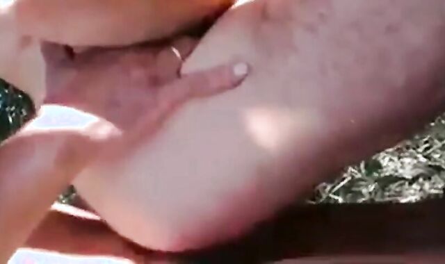 Big-Cock Daddy Loves Foreskin Outdoors 3