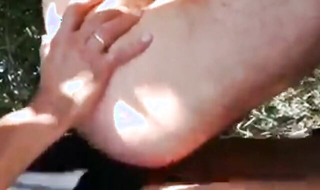 Big-Cock Daddy Loves Foreskin Outdoors 3