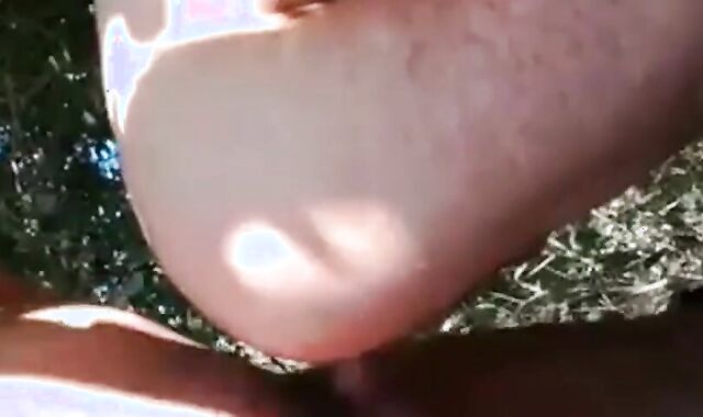 Big-Cock Daddy Loves Foreskin Outdoors 3