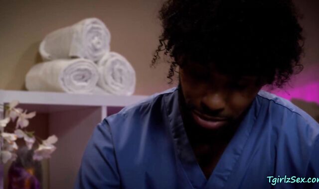 Shemale Massage Turns Into Passion