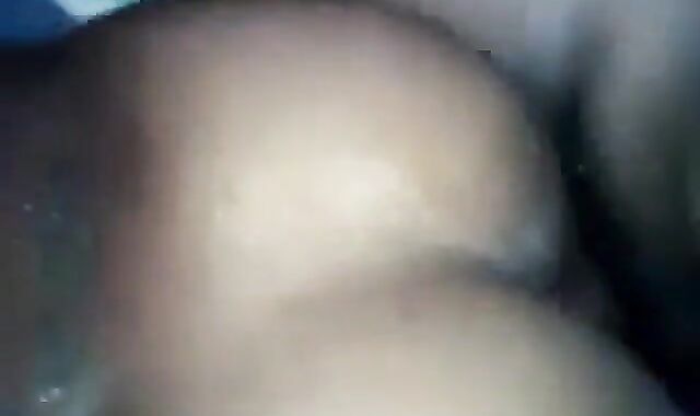 Phat Black Booty Bareback