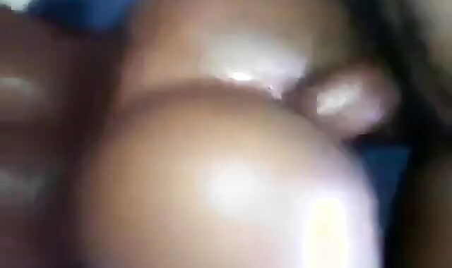 Phat Black Booty Bareback