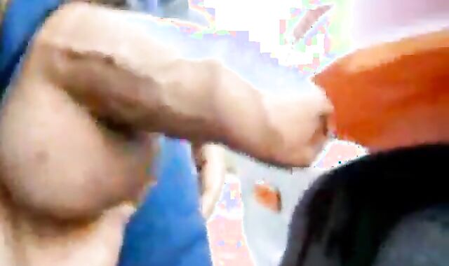 Outdoor Handjob with Silver Daddy