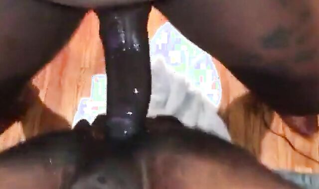 Big Black Cock Barebacks a Horny Slut 2